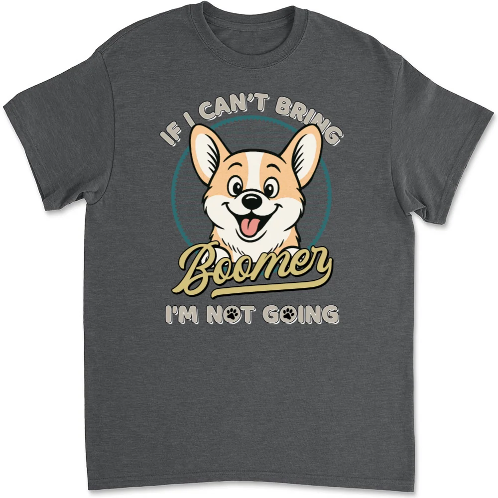 Not Going Without My Dog Retro Ver - Personalized Custom Unisex T-Shirt - Image 10