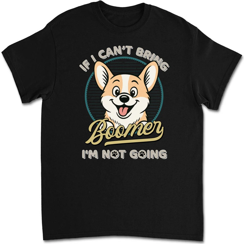 Not Going Without My Dog Retro Ver - Personalized Custom Unisex T-Shirt - Image 6