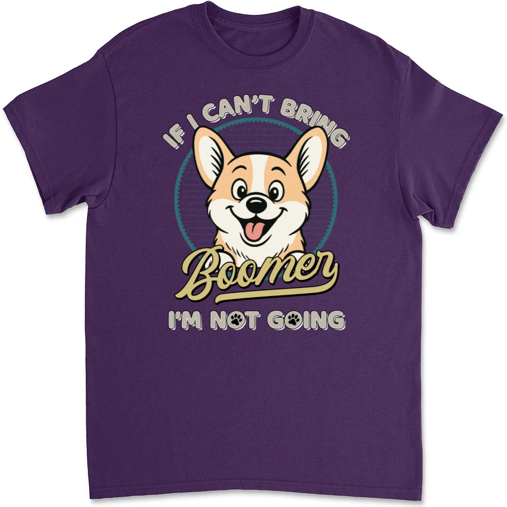 Not Going Without My Dog Retro Ver - Personalized Custom Unisex T-Shirt - Image 9