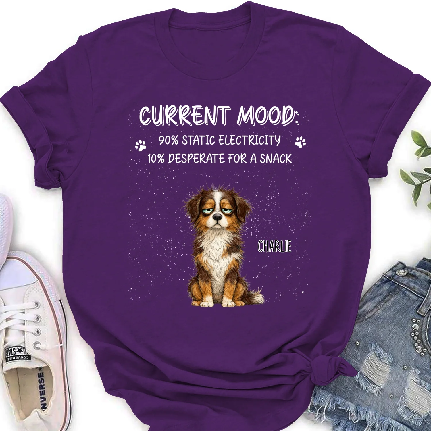 Not Gonna Say - Personalized Custom Women's T-Shirt - Image 10