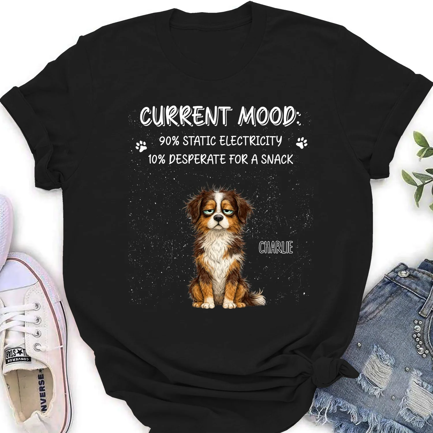 Not Gonna Say - Personalized Custom Women's T-Shirt - Image 6