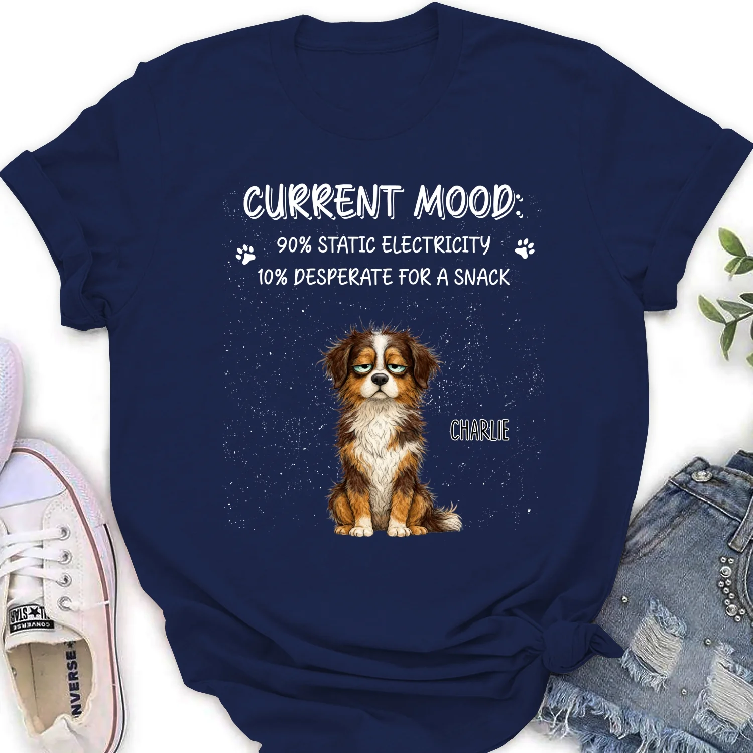 Not Gonna Say - Personalized Custom Women's T-Shirt - Image 7