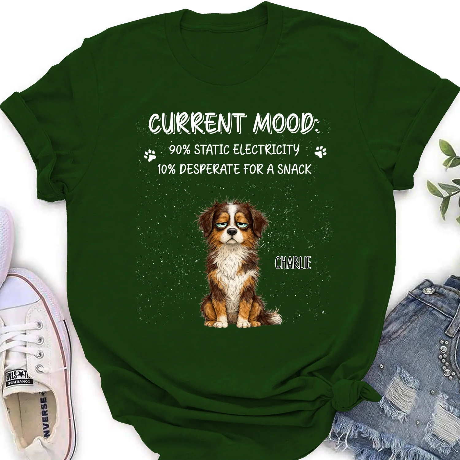 Not Gonna Say - Personalized Custom Women's T-Shirt - Image 8