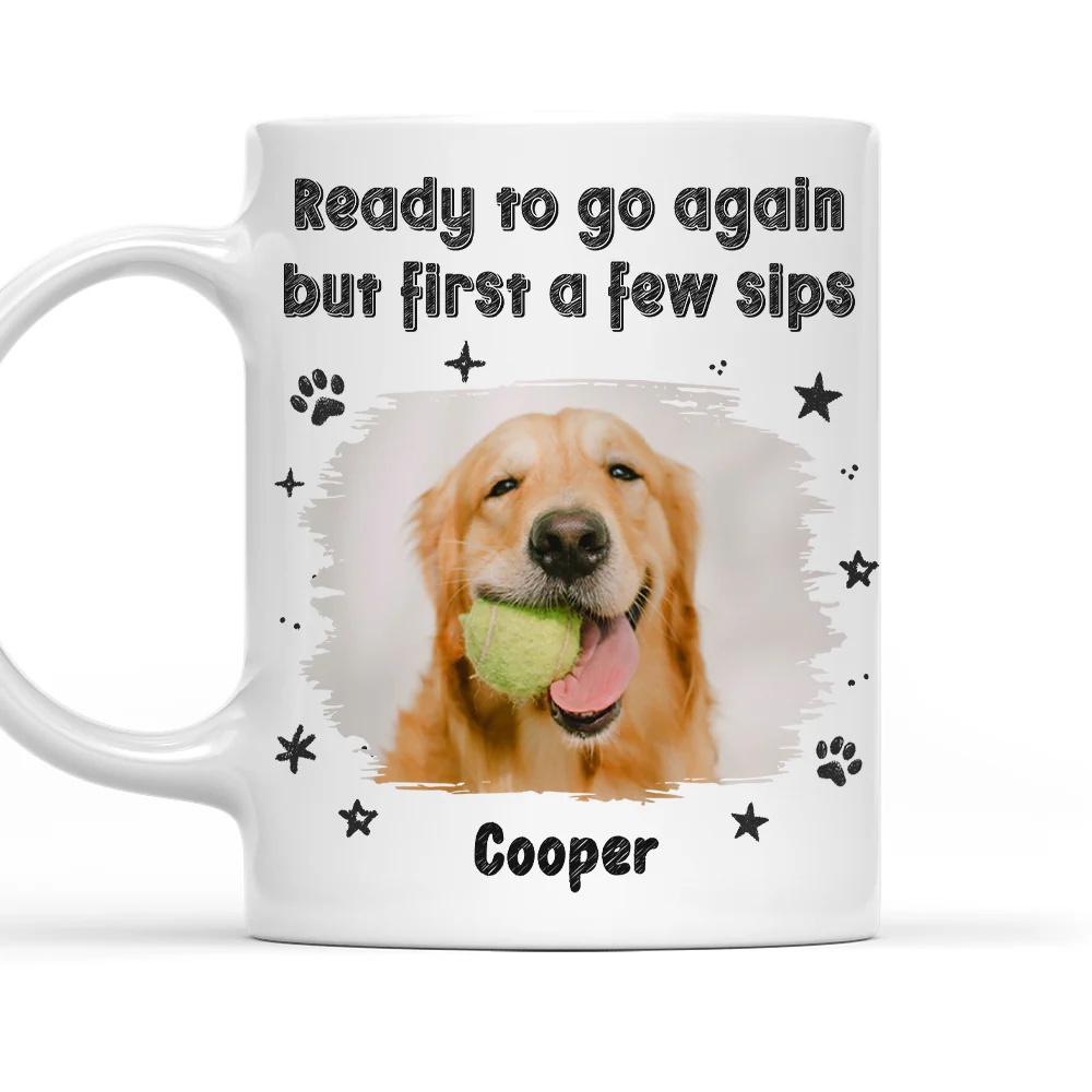 Not Ready Unless Photo - Personalized Custom Coffee Mug