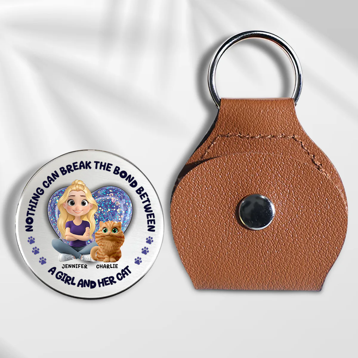 Nothing Can Break This Bond - Personalized Custom Pocket Hug