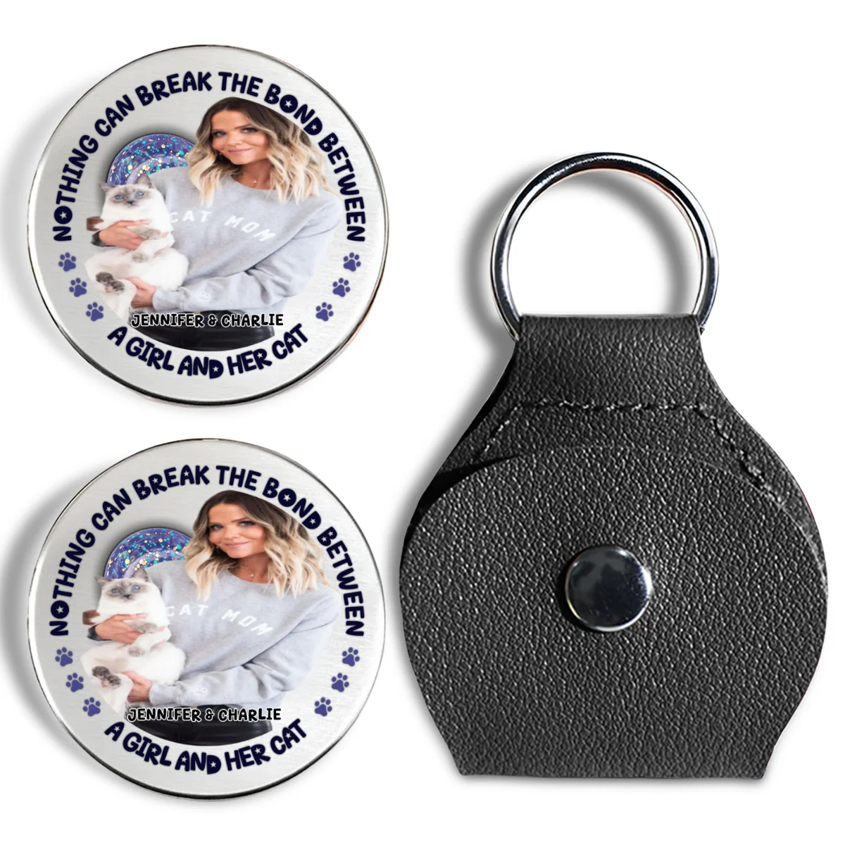Nothing Can Break This Bond Photo - Personalized Custom Pocket Hug - Image 5