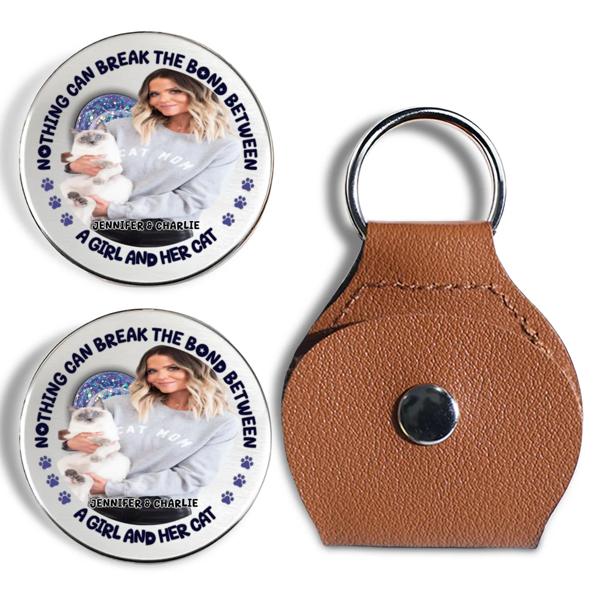 Nothing Can Break This Bond Photo - Personalized Custom Pocket Hug - Image 6