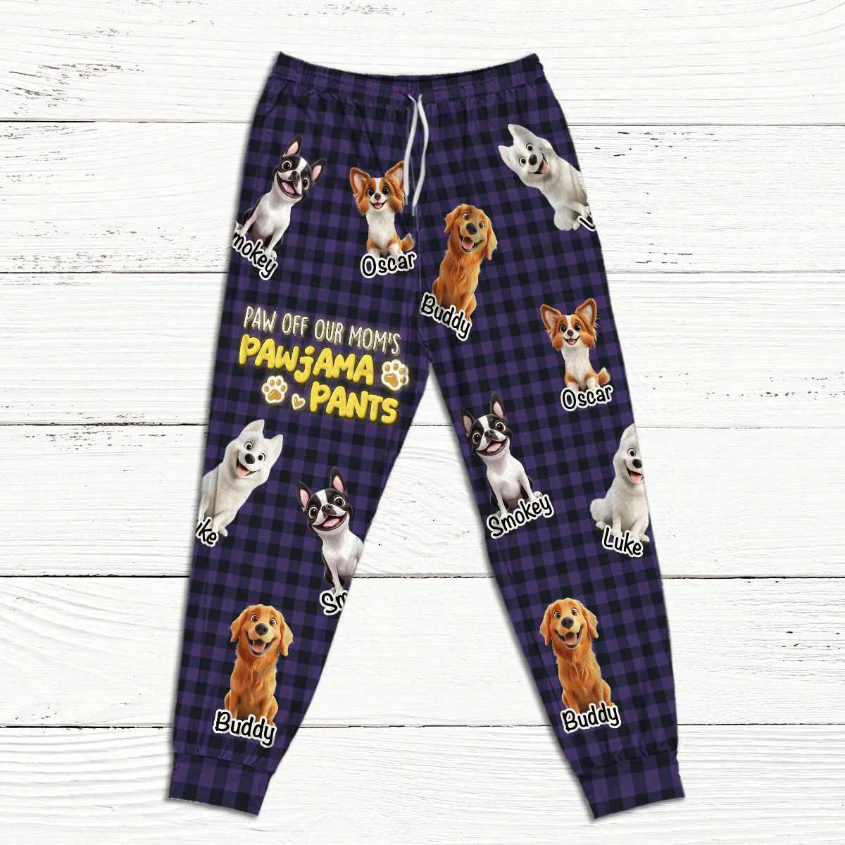 Off This Right Now - Personalized Custom Pajama Pants - Image 3