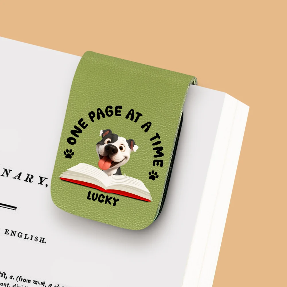 One Page Once - Personalized Custom Leather Bookmark - Image 10