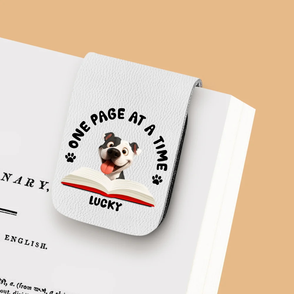 One Page Once - Personalized Custom Leather Bookmark - Image 12