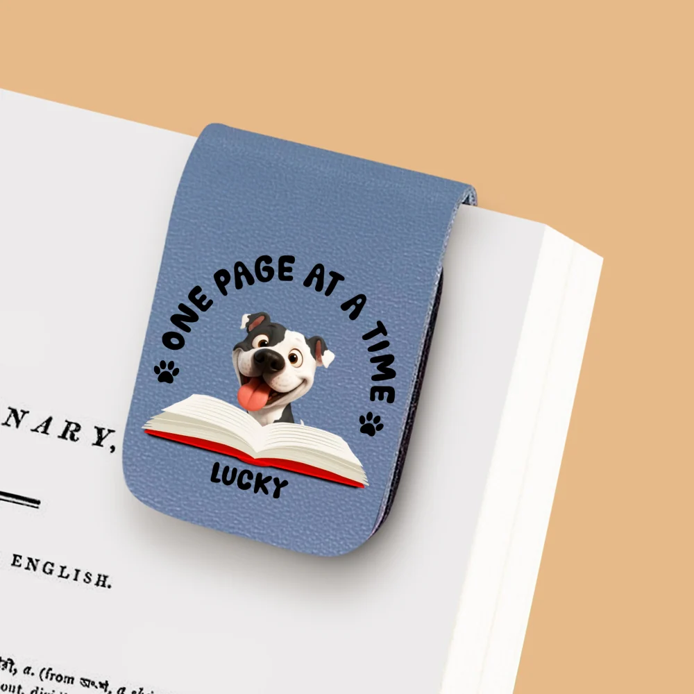One Page Once - Personalized Custom Leather Bookmark - Image 9