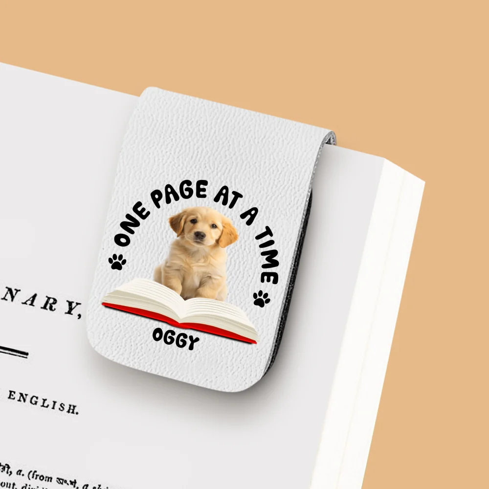 One Page Once Photo - Personalized Custom Leather Bookmark - Image 10