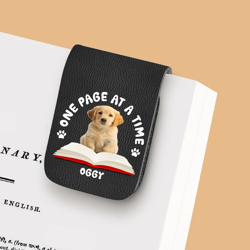 One Page Once Photo - Personalized Custom Leather Bookmark - Image 6