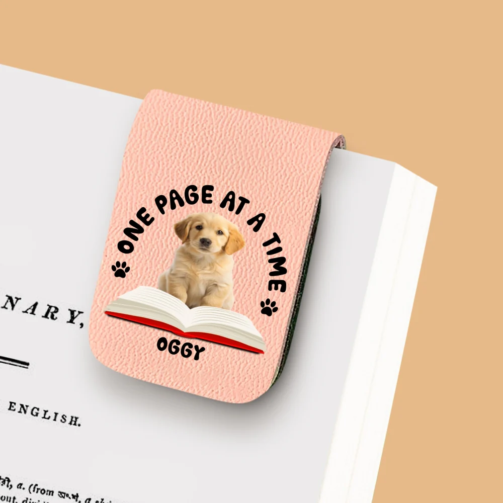 One Page Once Photo - Personalized Custom Leather Bookmark - Image 9