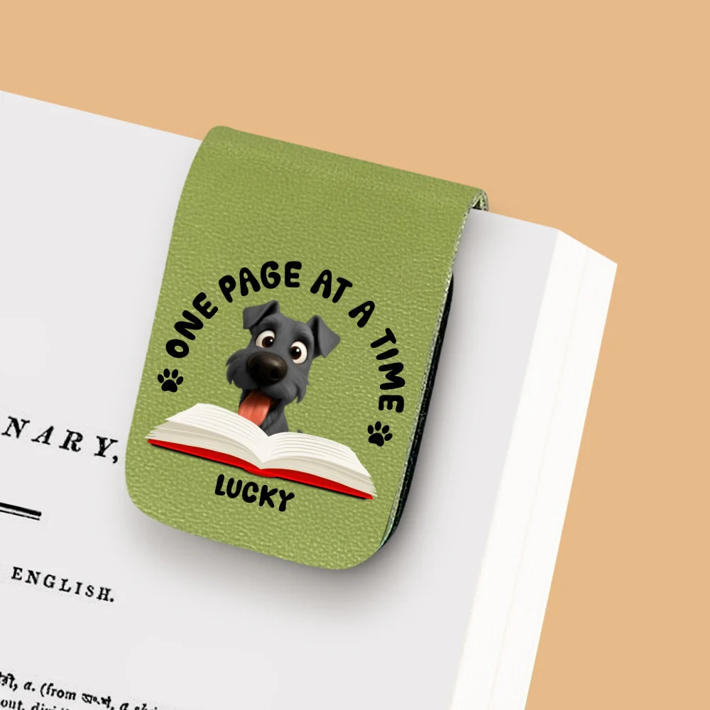 One Page Once With Us - Personalized Custom Leather Bookmark - Image 10
