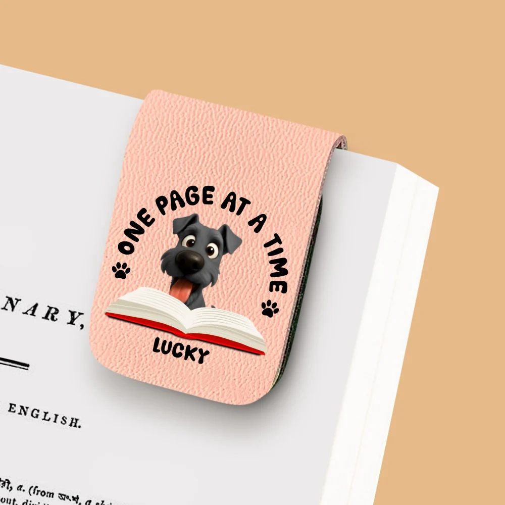 One Page Once With Us - Personalized Custom Leather Bookmark - Image 11