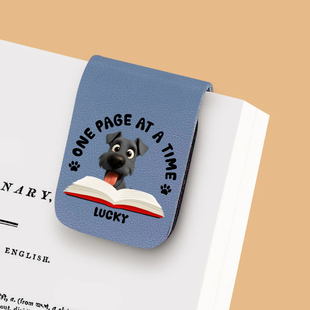 One Page Once With Us - Personalized Custom Leather Bookmark - Image 9