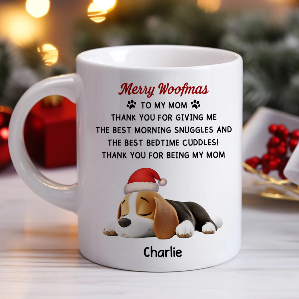 Only Cuddle You At Bedtime - Personalized Custom Coffee Mug - Image 2