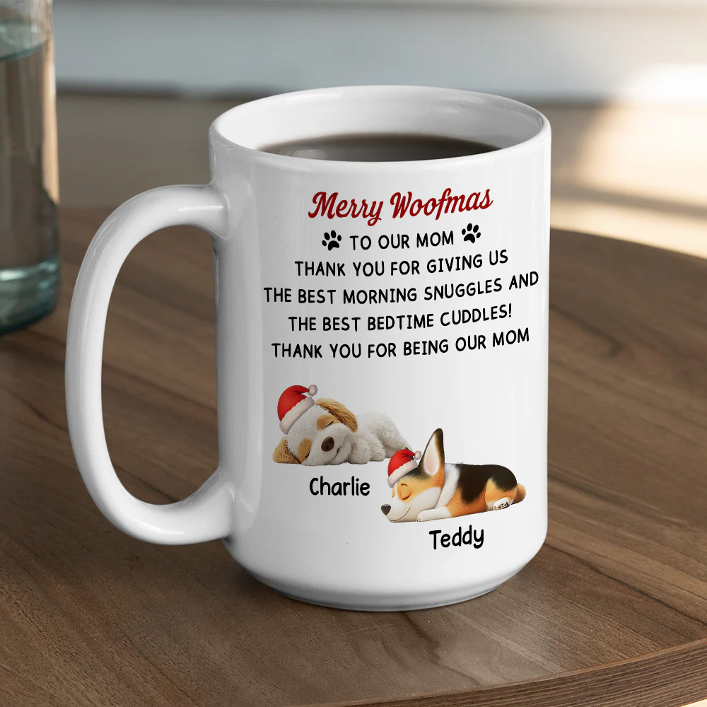 Only Cuddle You At Bedtime - Personalized Custom Coffee Mug - Image 5