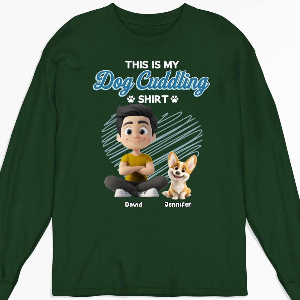 Our Cudding Cute Shirt - Personalized Custom Long Sleeve T-Shirt - Image 6
