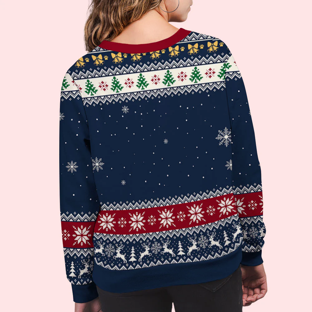 Our Family 2025 - Personalized Custom All-Over-Print Sweatshirt - Image 7