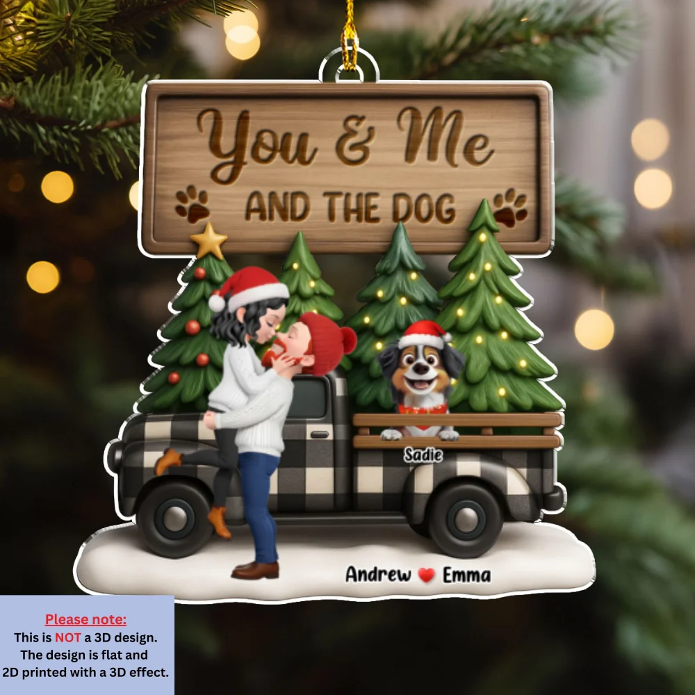 Our Little Family - Personalized Custom Acrylic Ornament - Image 7
