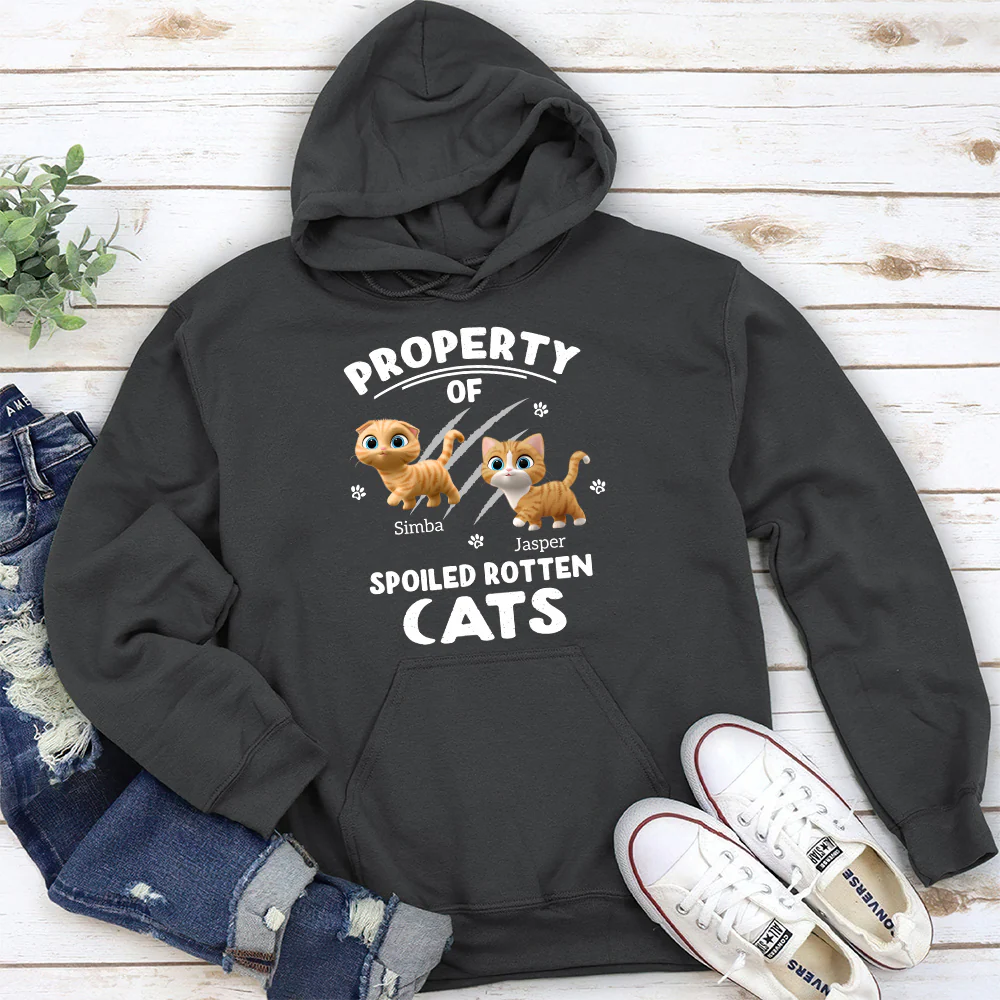 Our Official Property - Personalized Custom Hoodie - Image 2
