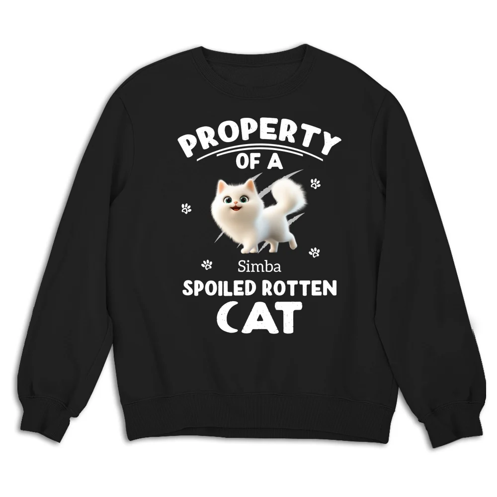 Our Official Property - Personalized Custom Sweatshirt - Image 5