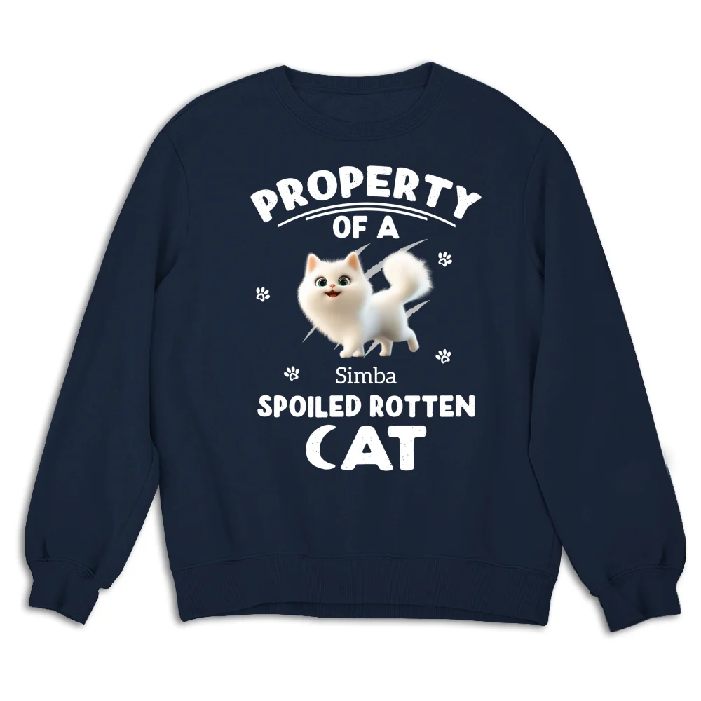 Our Official Property - Personalized Custom Sweatshirt - Image 6