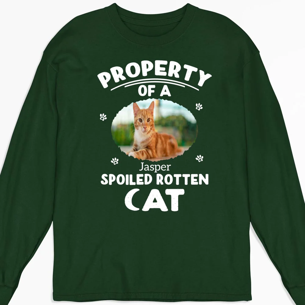 Our Official Property Photo - Personalized Custom Long Sleeve T-shirt - Image 6
