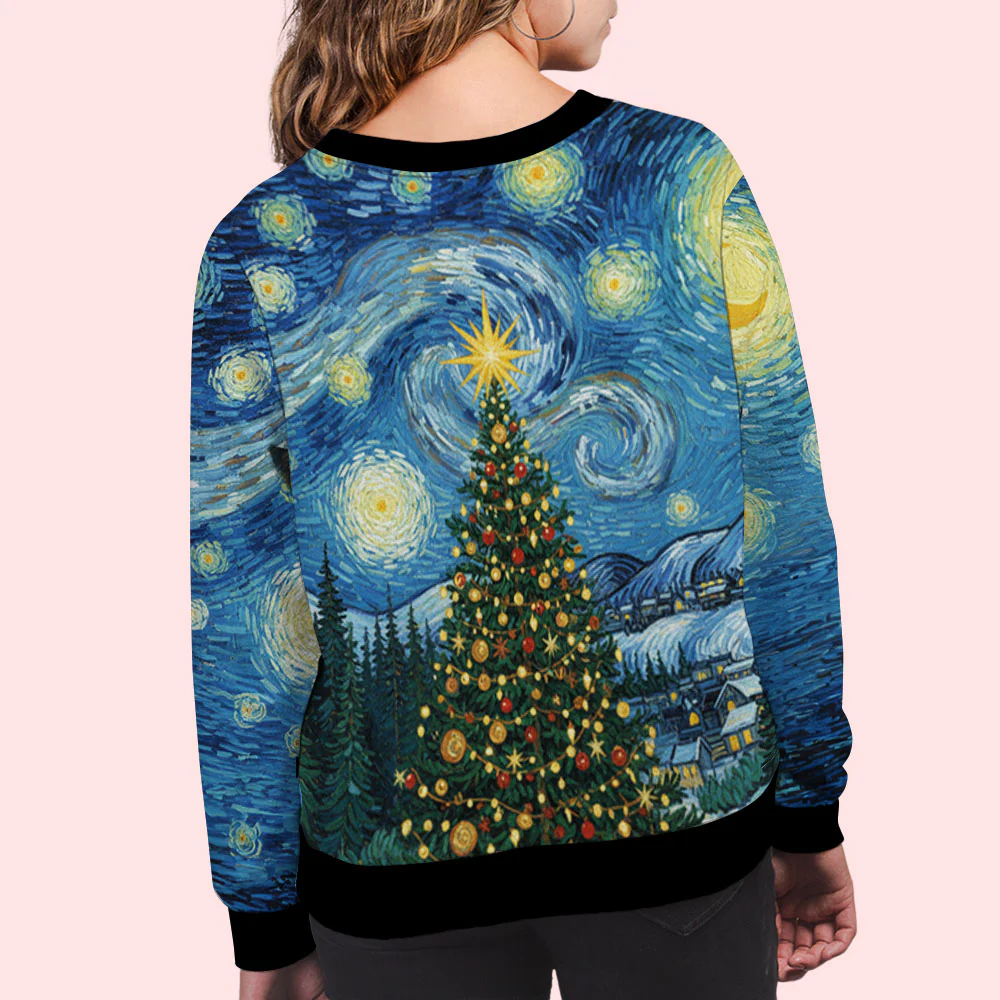Our Picture - Personalized Custom All-Over-Print Sweatshirt - Image 4
