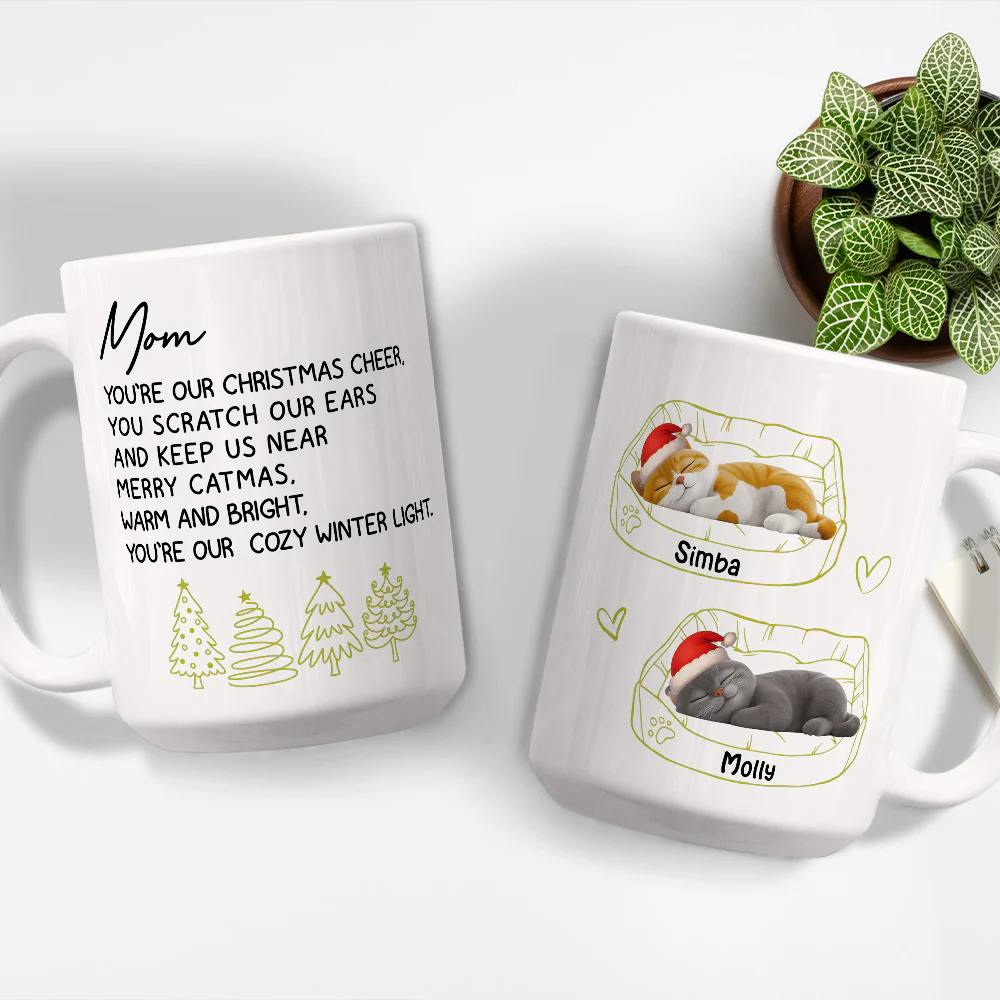 Our Warm And Bright Cat Ver - Personalized Custom Coffee Mug - Image 4