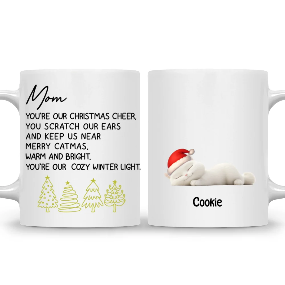 Our Warm And Bright Cat Ver - Personalized Custom Coffee Mug - Image 6