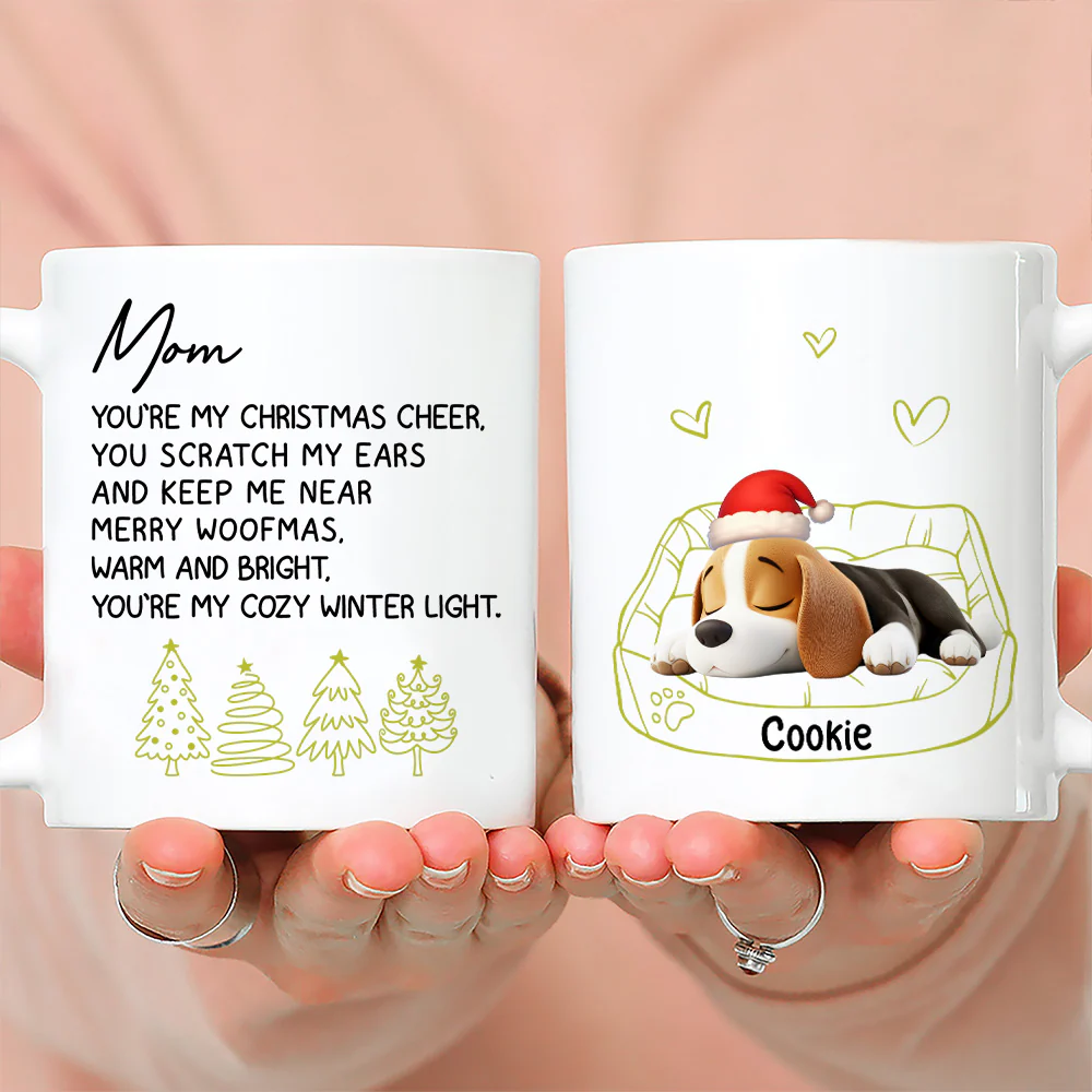 Our Warm And Bright Light - Personalized Custom Coffee Mug - Image 3