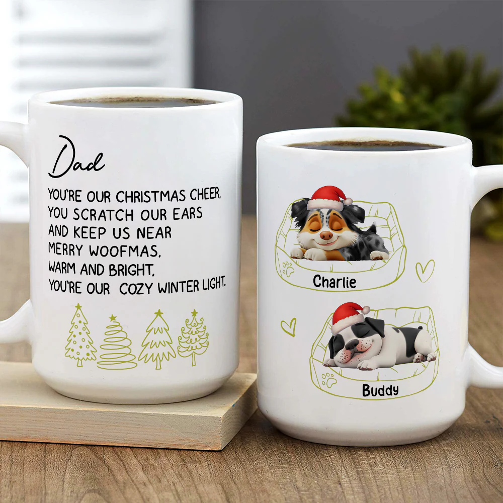 Our Warm And Bright Light - Personalized Custom Coffee Mug - Image 5