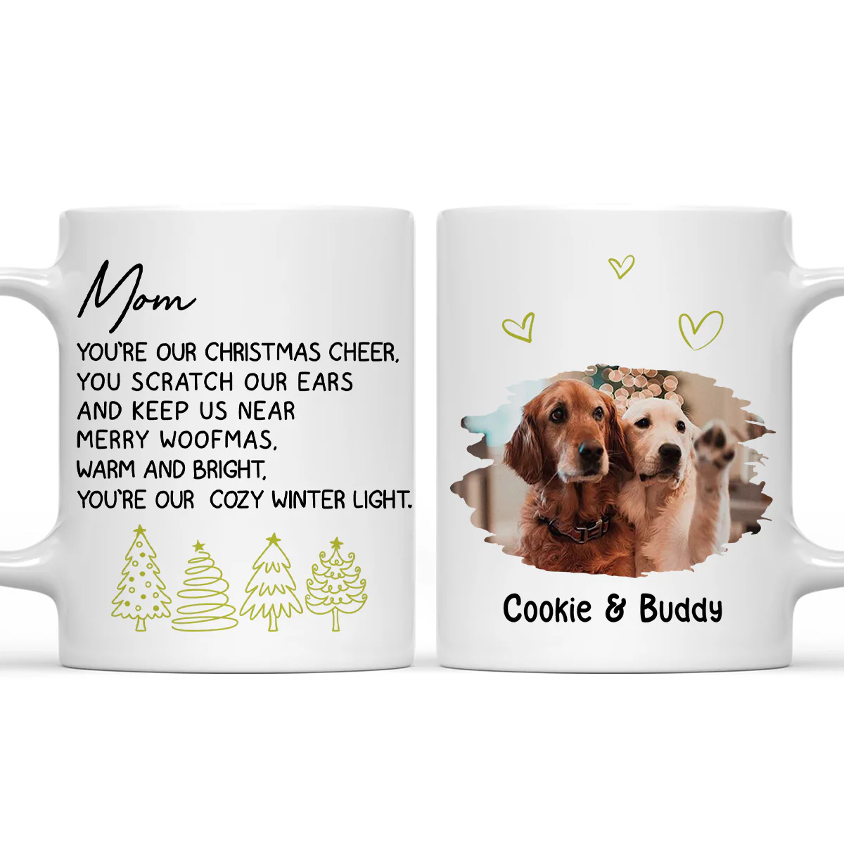 Our Warm And Bright Light Photo - Personalized Custom Coffee Mug