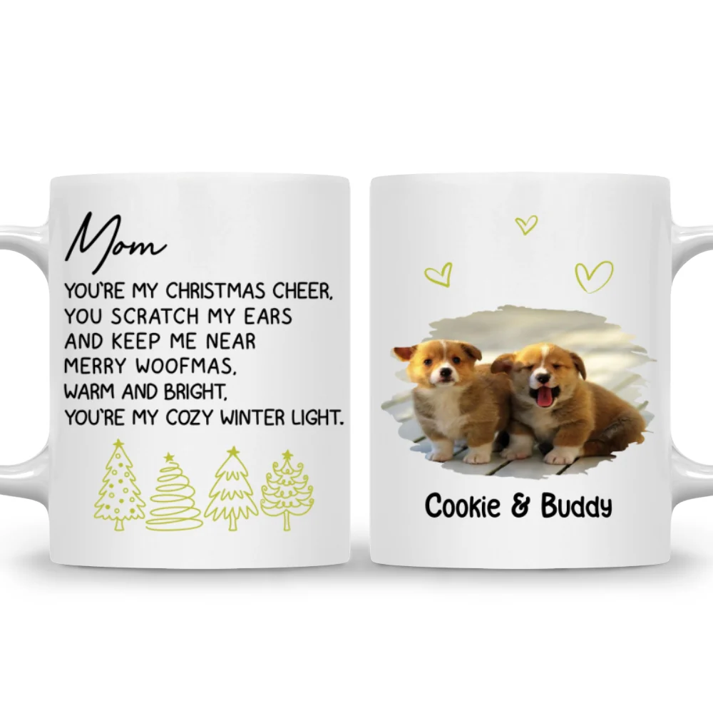 Our Warm And Bright Light Photo - Personalized Custom Coffee Mug - Image 2