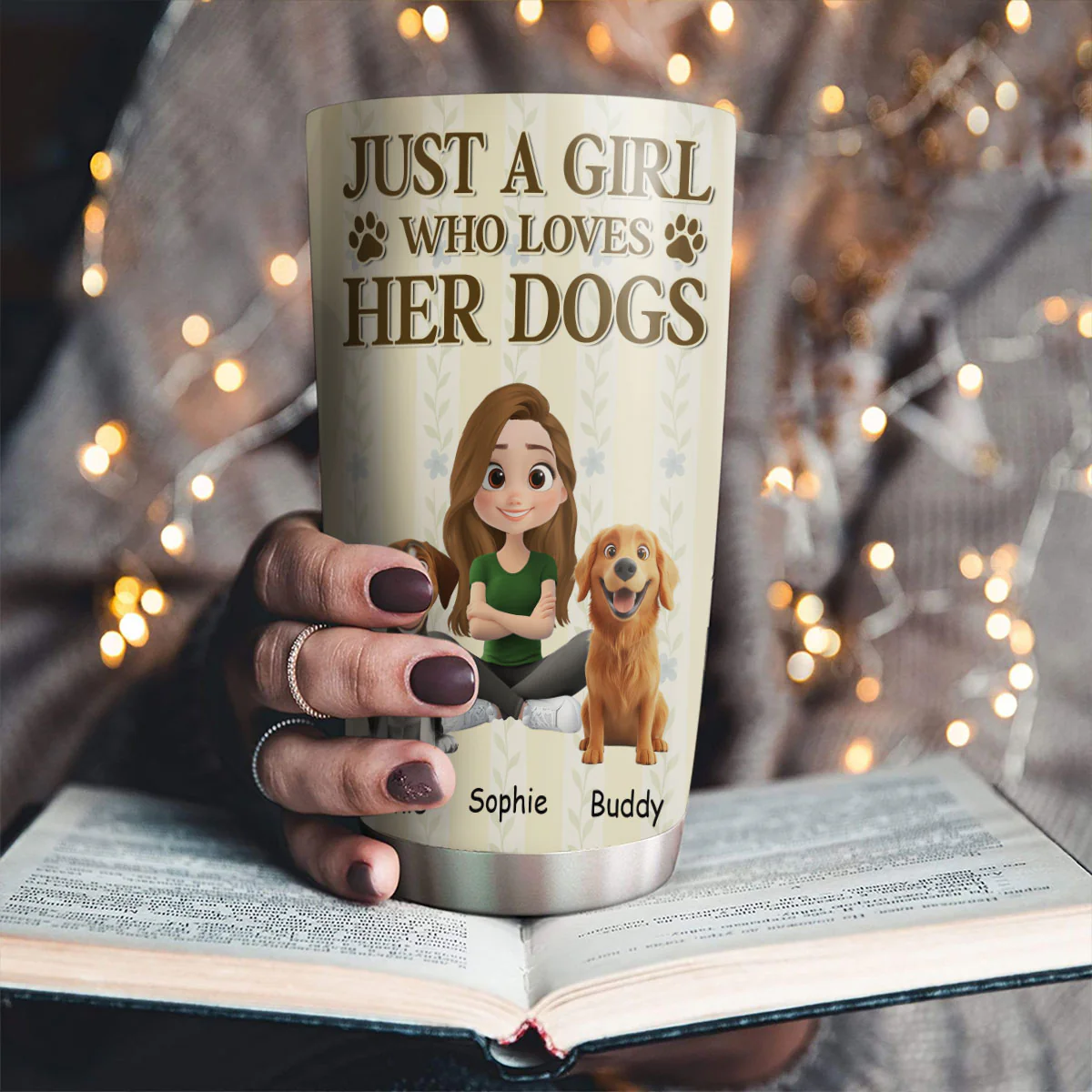 Out Of The Green - Personalized Custom Tumbler - Image 2