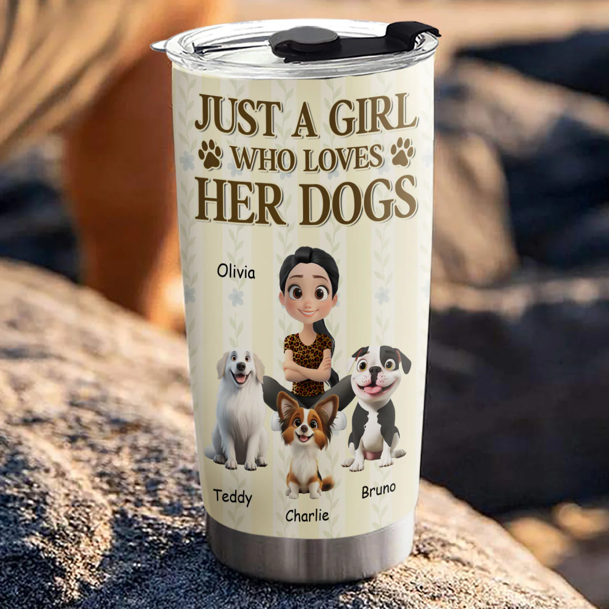 Out Of The Green - Personalized Custom Tumbler - Image 3