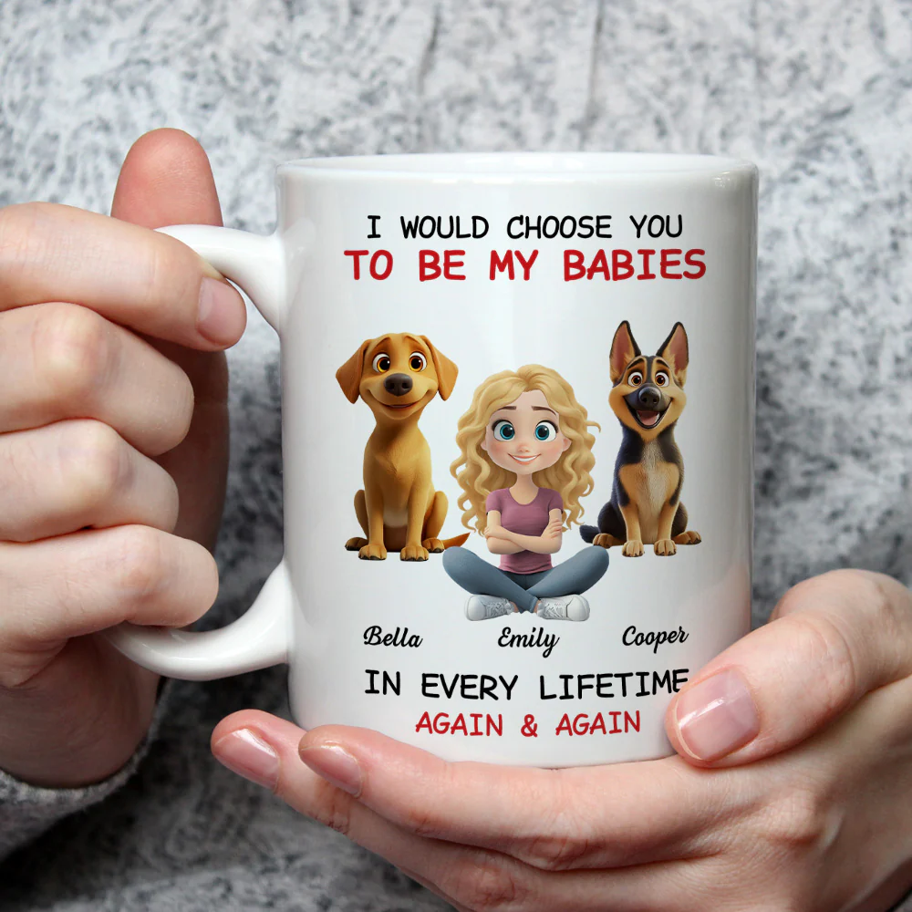 Over And Over Again - Personalized Custom Coffee Mug - Image 2