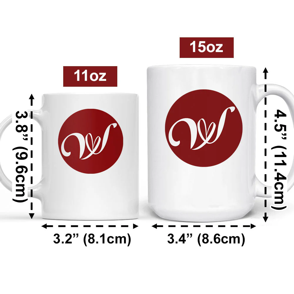 Over And Over Again - Personalized Custom Coffee Mug - Image 7