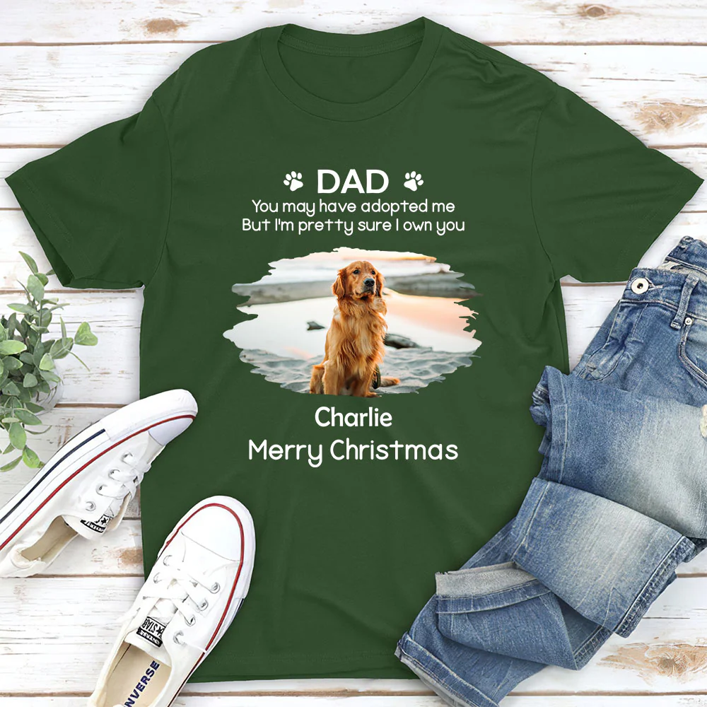 Own You For Sure Snow Ver Photo - Personalized Custom Unisex T-shirt - Image 3