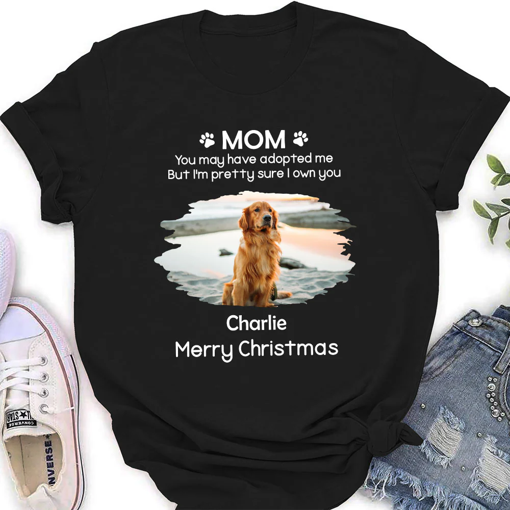 Own You For Sure Snow Ver Photo - Personalized Custom Women's T-Shirt - Image 2