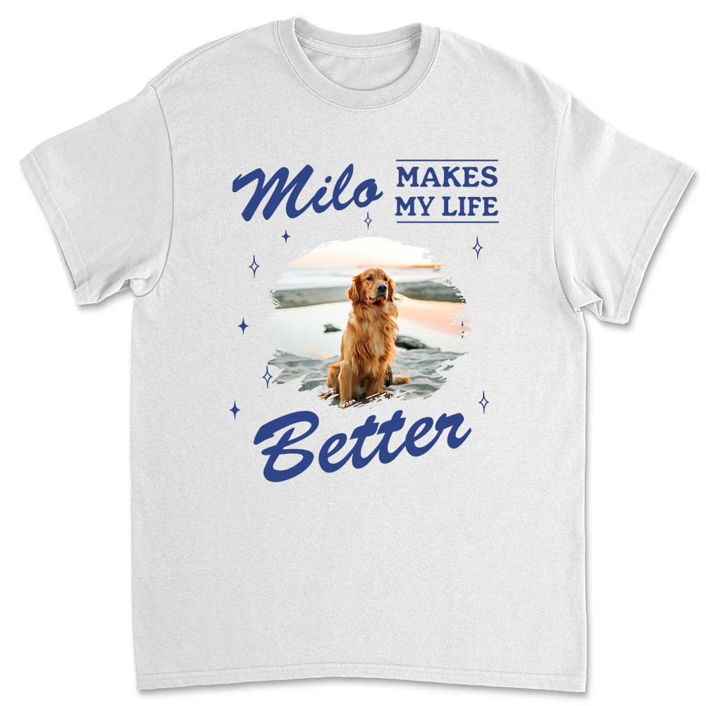 Owning To Dogs Photo - Personalized Custom Unisex T-Shirt