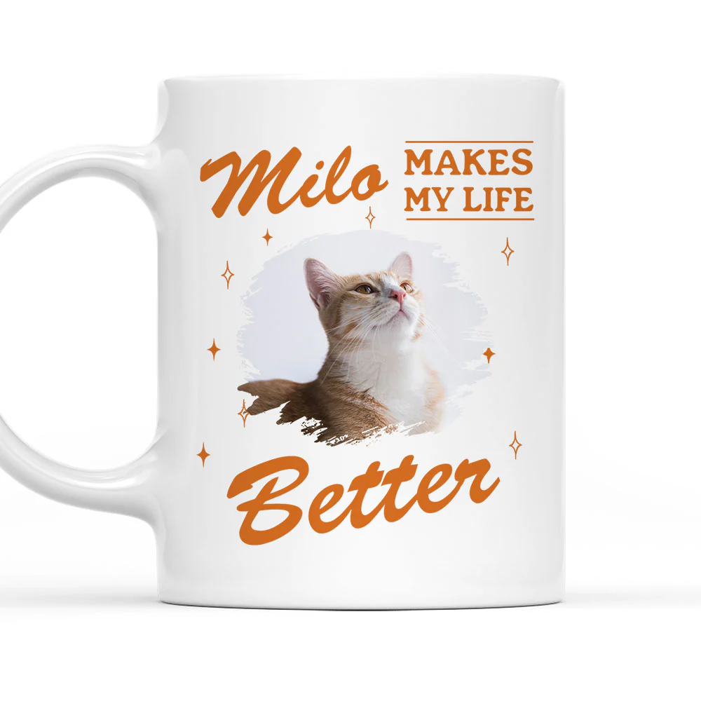 Owning To Silly Cats Photo - Personalized Custom Coffee Mug