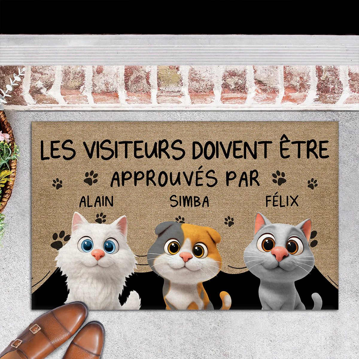 Paillasson personnalisé - Approuvé par les chats - Image 6