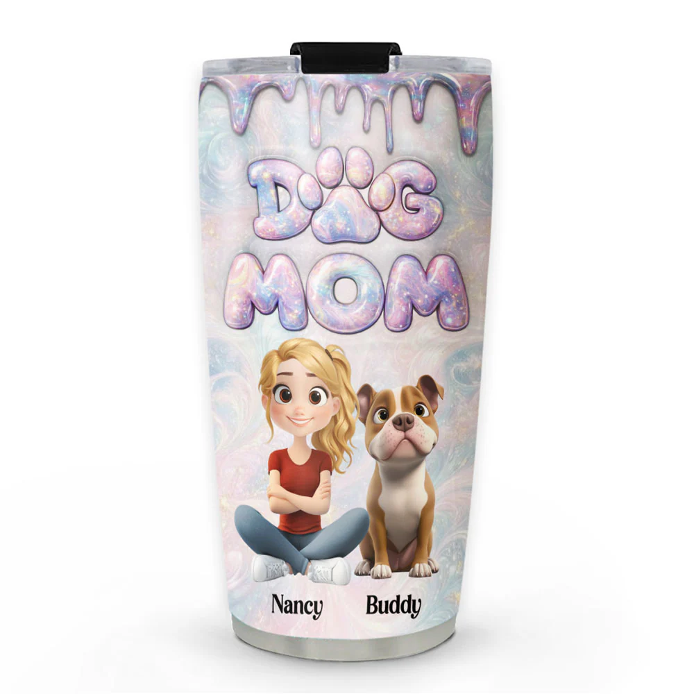 Paint The Town With Magic - Personalized Custom 3D Inflated Effect Tumbler