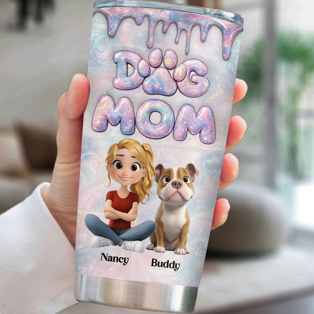 Paint The Town With Magic - Personalized Custom 3D Inflated Effect Tumbler - Image 4