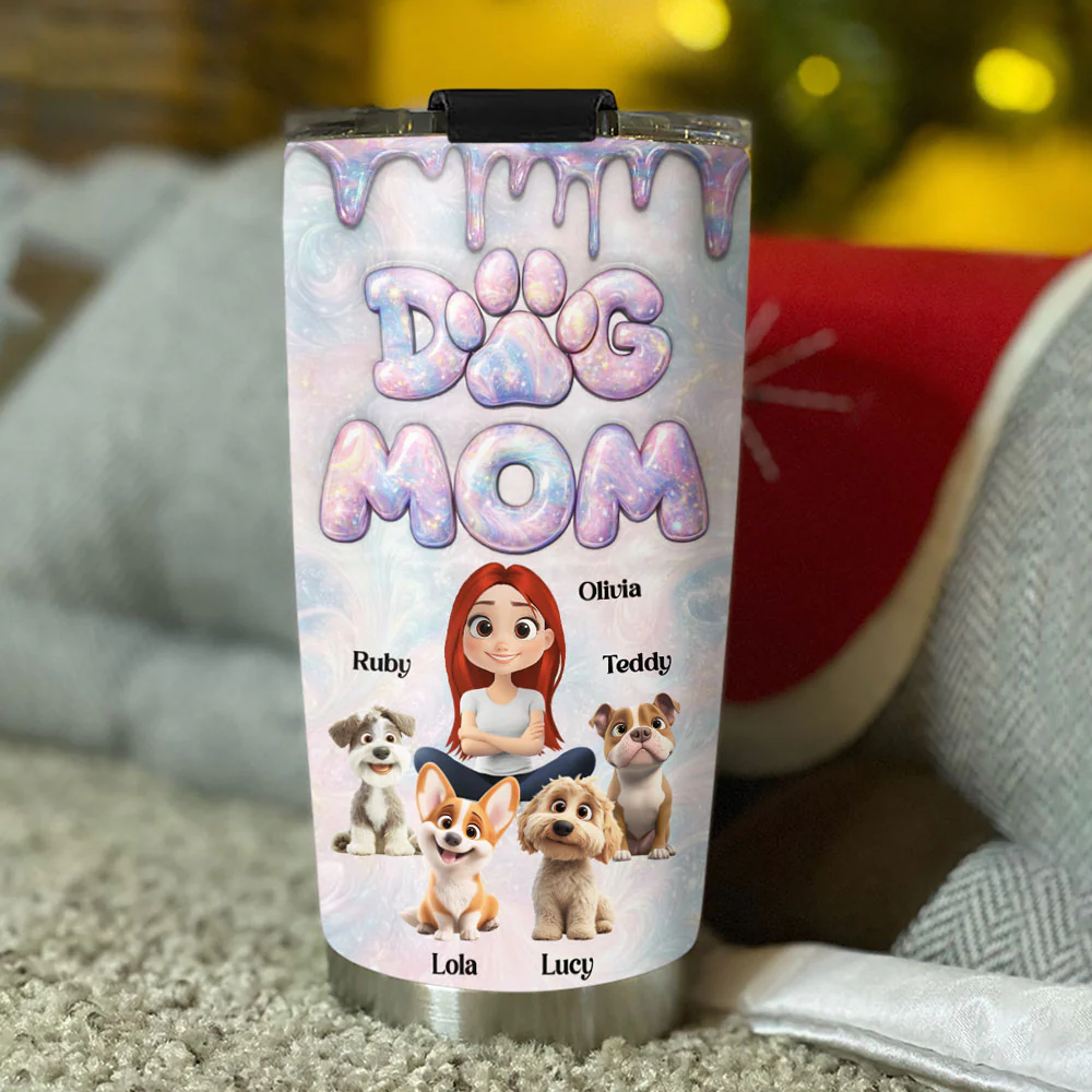 Paint The Town With Magic - Personalized Custom 3D Inflated Effect Tumbler - Image 5
