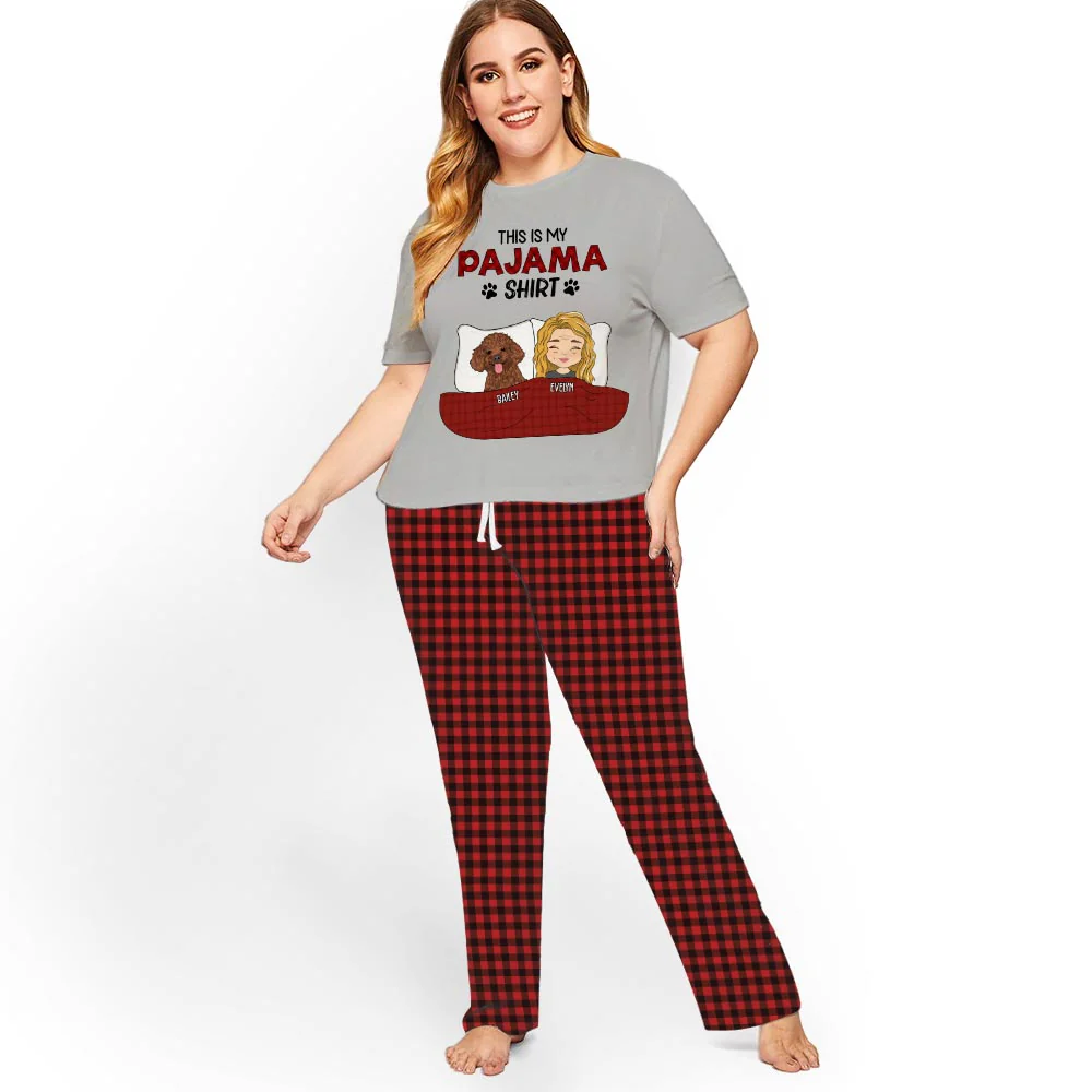 Pajama Shirt - Personalized Custom Pajama Set - Image 3